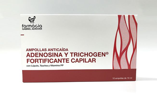 AMPOLLAS ANTICAÍDA ADENOSINA Y ® TRICHOGEN FORTIFICANTE CAPILAR